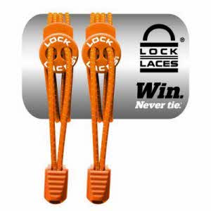 lock laces orange